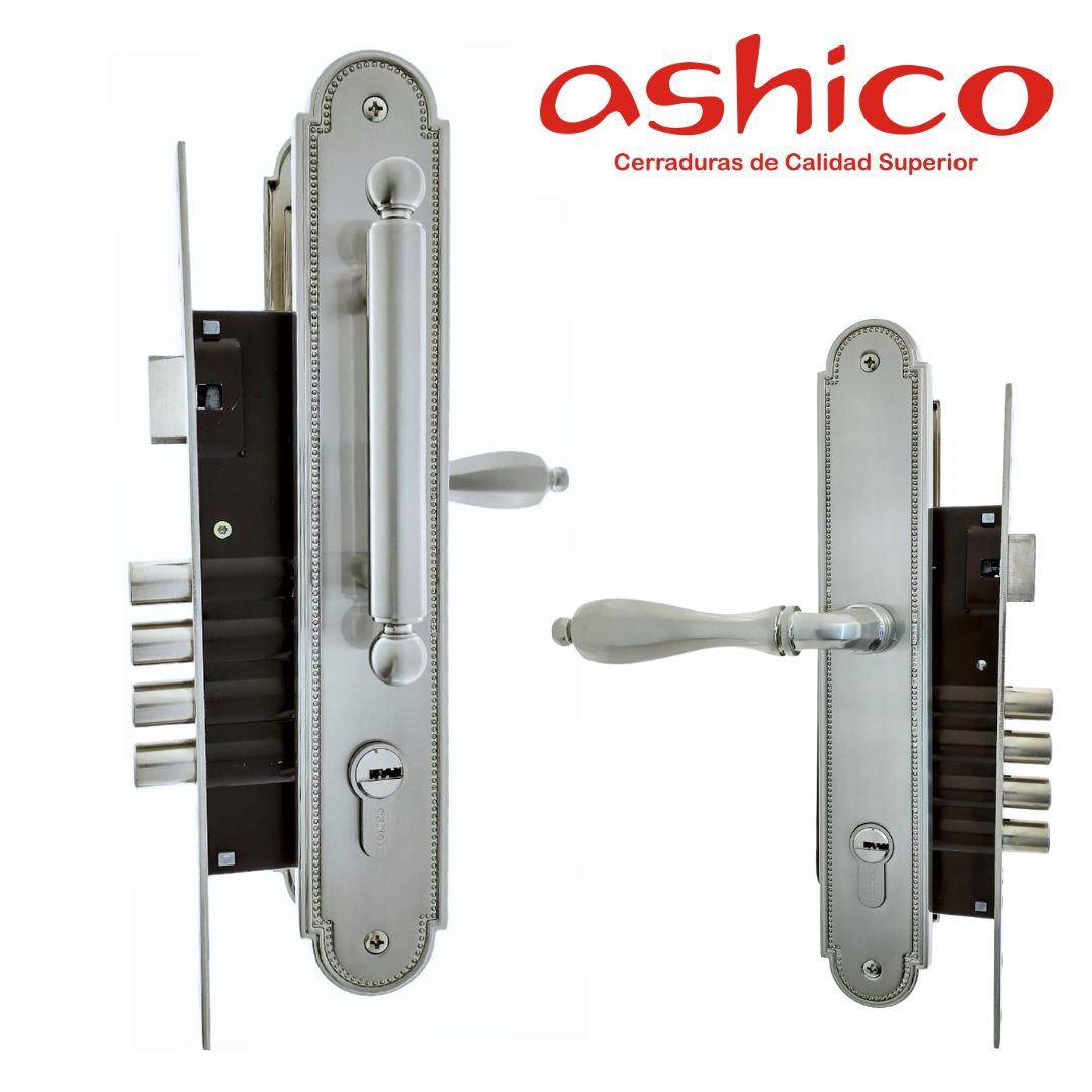 Imperio Cerradura Ashico Níquel Satin