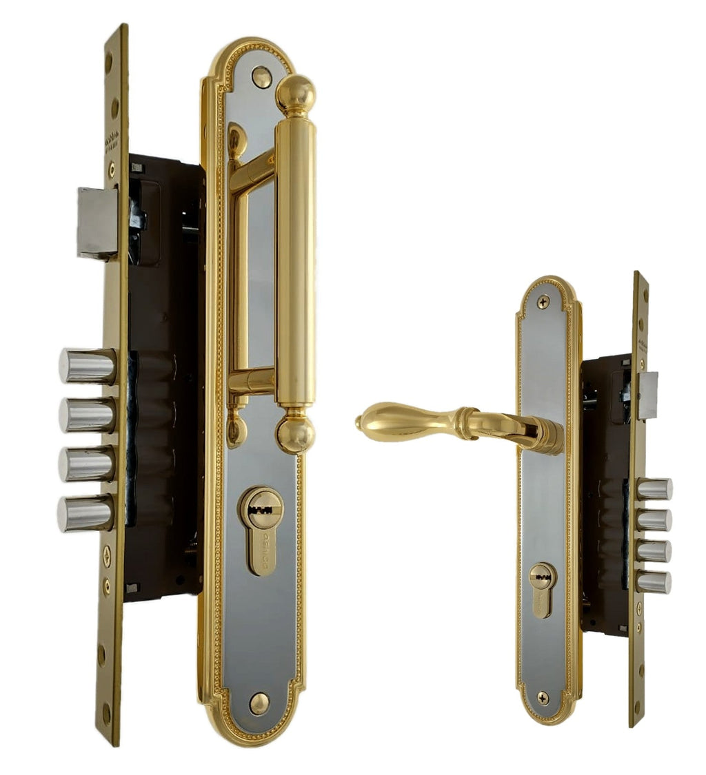 Imperio Cerradura Ashico Cromo Oro