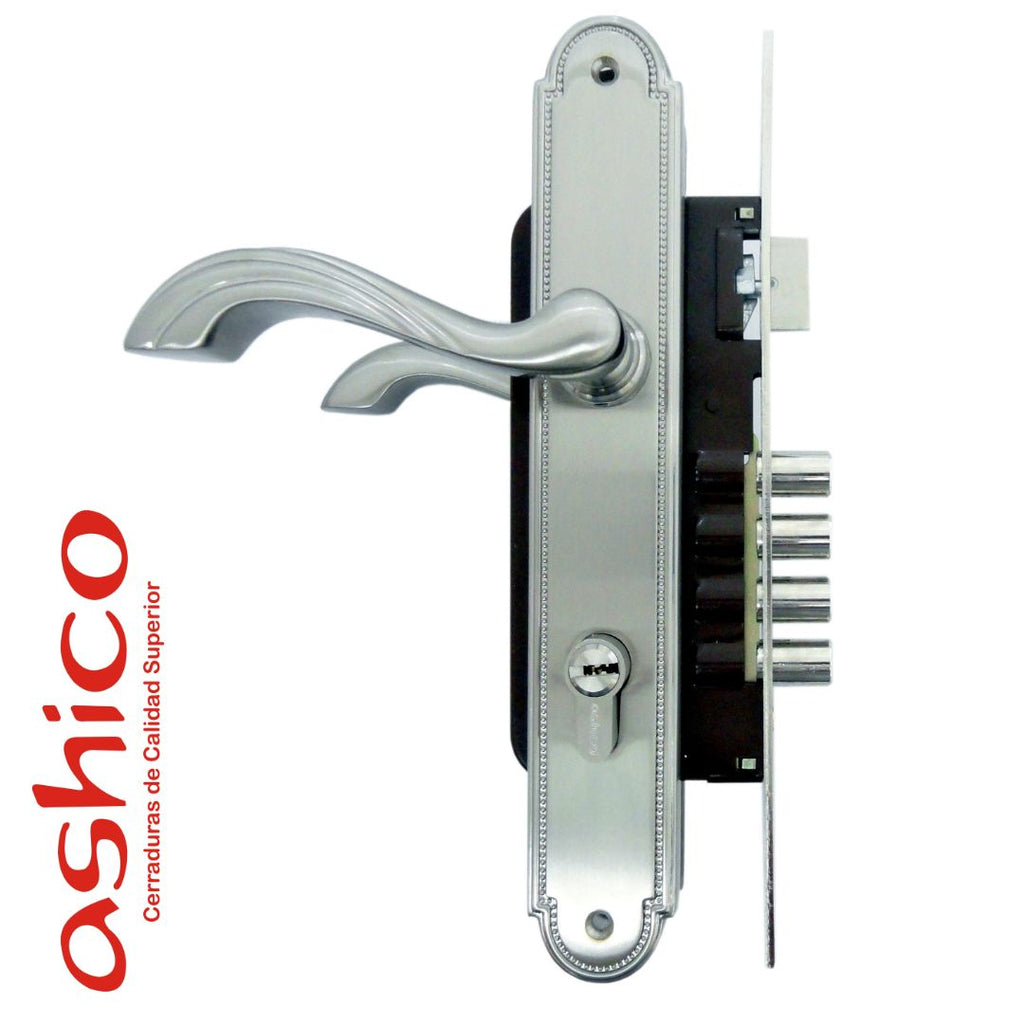 Imperio Cerradura Ashico Níquel Satin M/M
