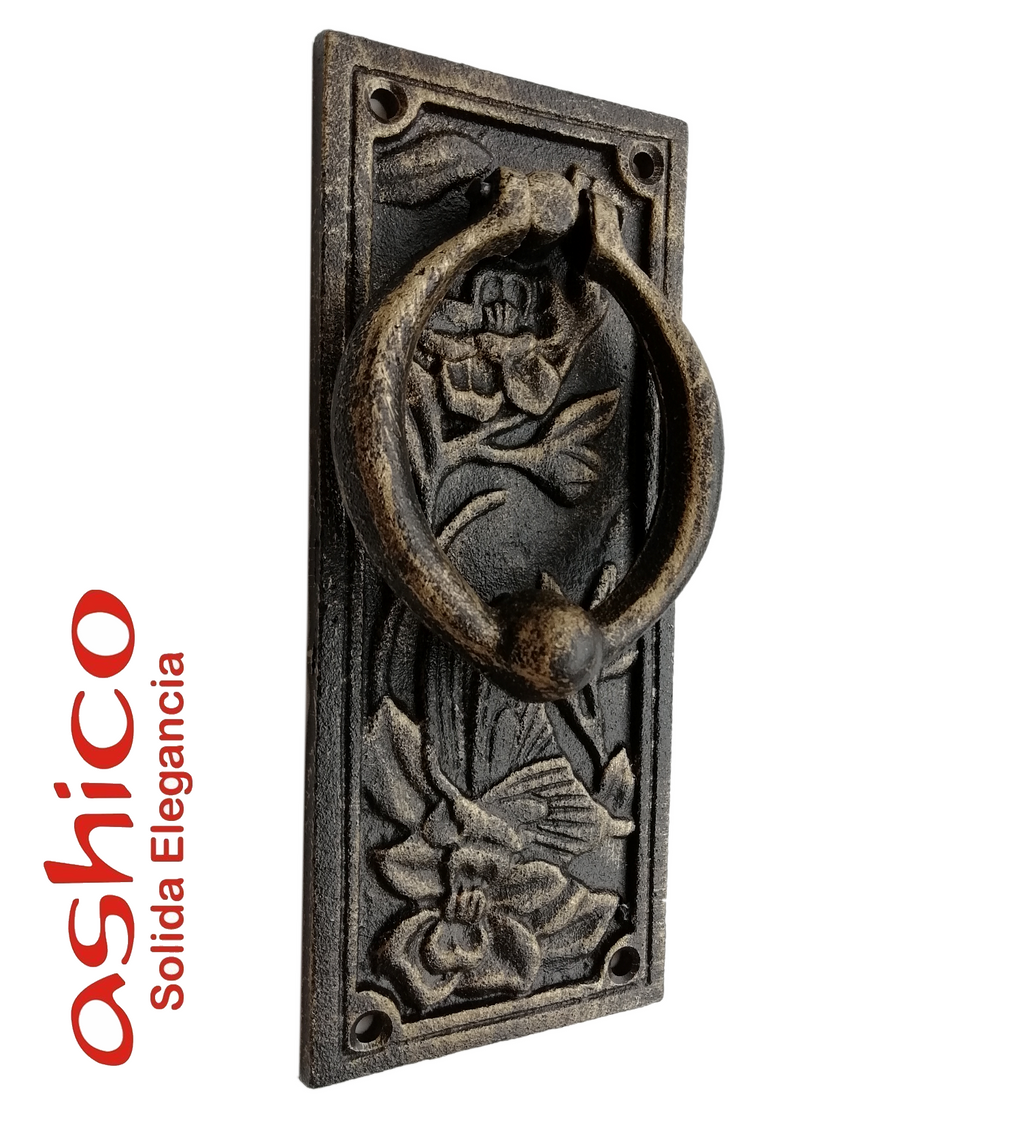 Llamador Hierro Floral Ashico